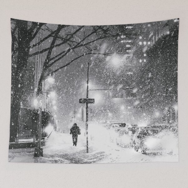 Item preview, Night - Winter - New York City designed and sold by Vivienne Gucwa.