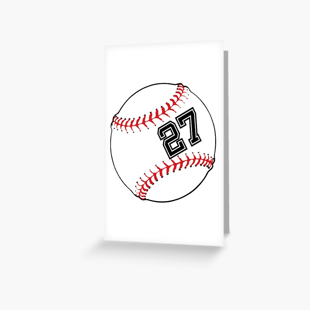 Premium Vector  Basketball and baseball sport numbers 27