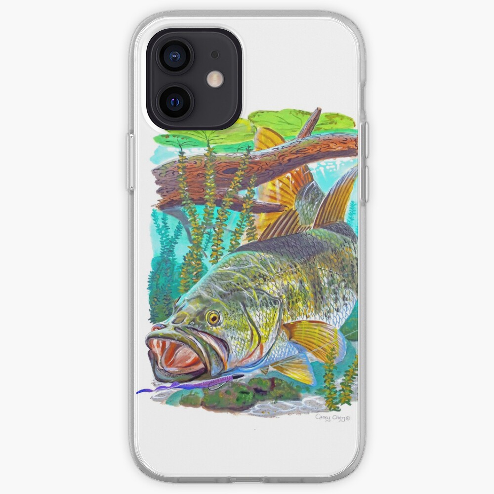 "Largemouth Bass" iPhone Case & Cover by Bluemarlin Redbubble