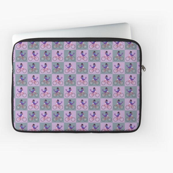 Birdy on a Bike Laptop Sleeve