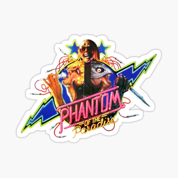 Phantom of the Paradise Poster Sticker