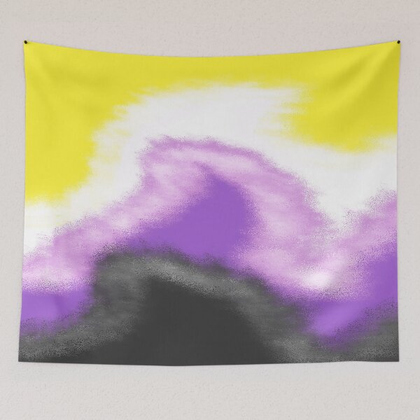 Item preview, Yet another nobinary abstract flag designed and sold by BoopyMooPlier.