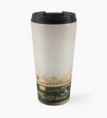 Taza de viaje The Manhattan Bridge and the New York City Skyline at Sunset