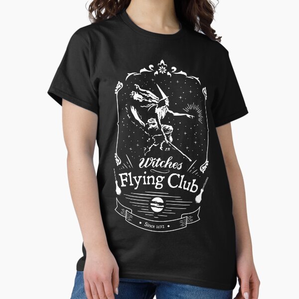 Vista previa del artículo con la obra «Witches Flying Club», diseñado y vendido por LadyMorgan.