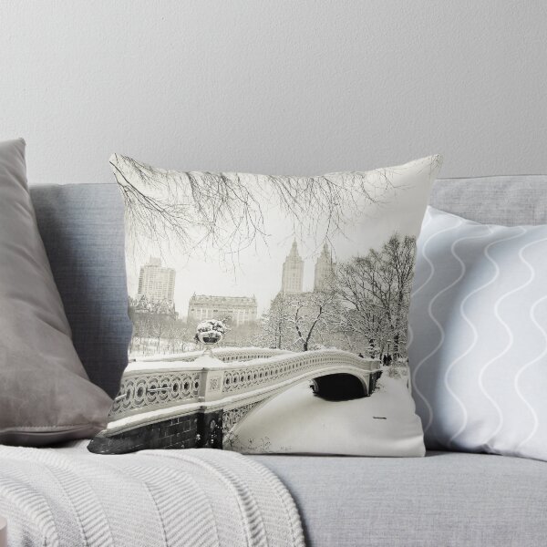 Item preview, Winter - Central Park - Bow Bridge - New York City designed and sold by Vivienne Gucwa.