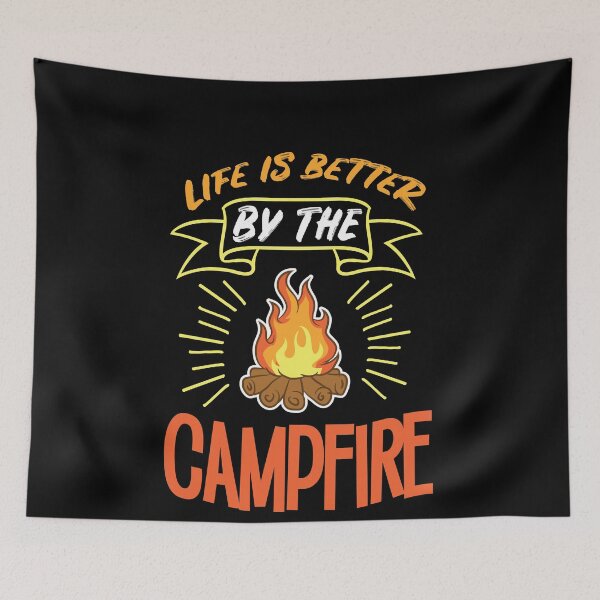 Item preview, Camping Camp Camp Fire Outdoor Camp  designed and sold by haselshirt.