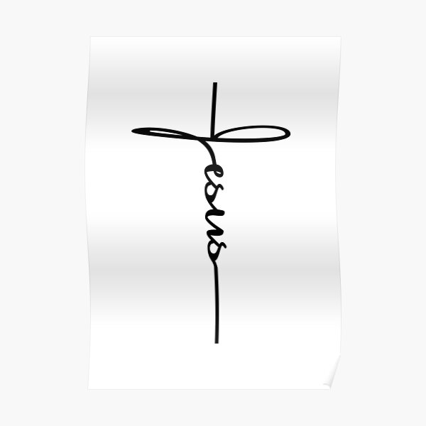 Jesus Cross Poster