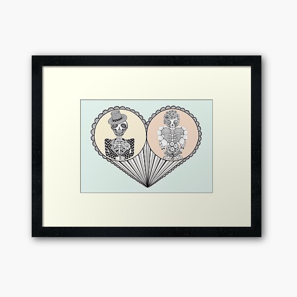 Always and Forever Framed Art Print