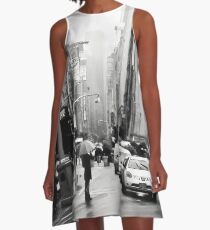 Vestido acampanado Rain on 5th Avenue - New York City