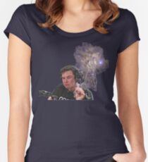 Elon Musk High Functioning Women's Fitted Scoop T-Shirt