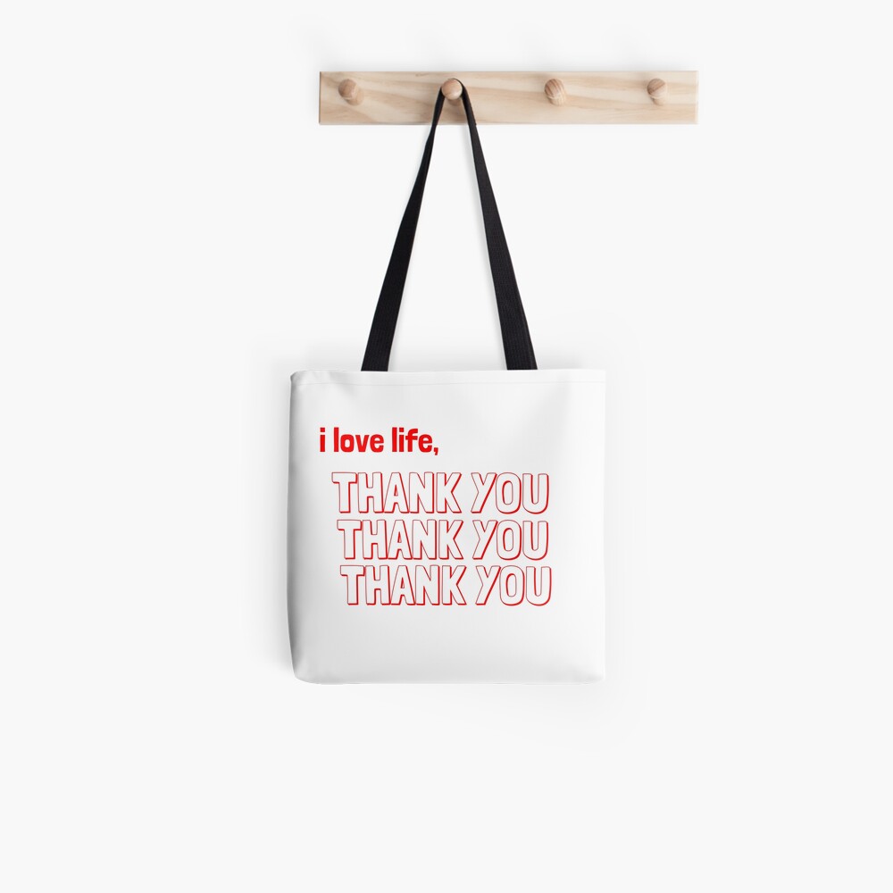 thank you tote bag