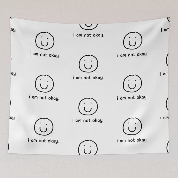 Item preview, i am not okay :) designed and sold by bennygraphics.