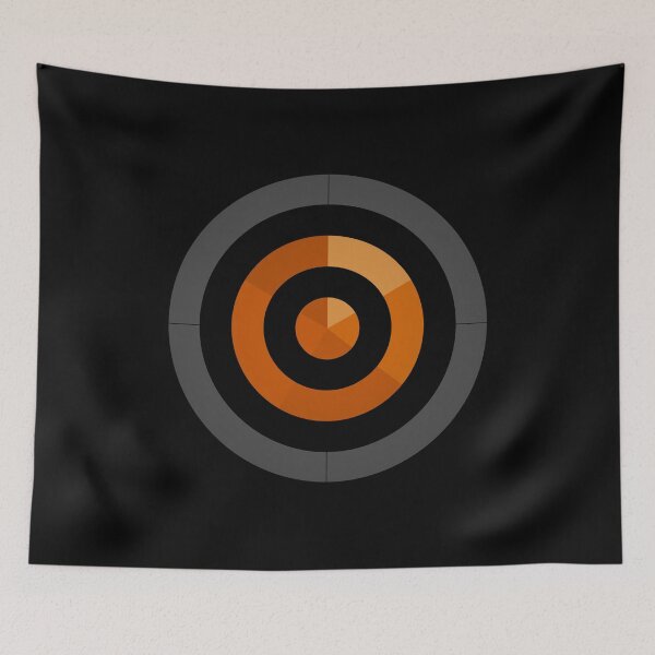 Item preview, Rusty Orange Modern Bullseye designed and sold by Harris413.