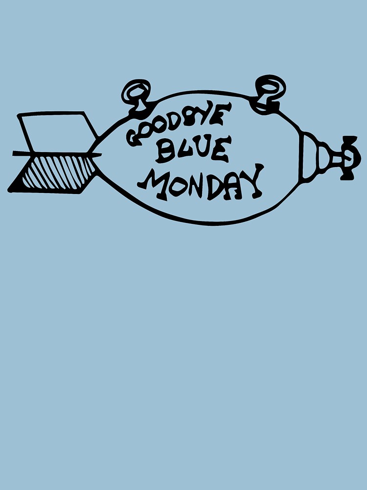 "Goodbye Blue Monday" T-shirt by SpartanCell | Redbubble