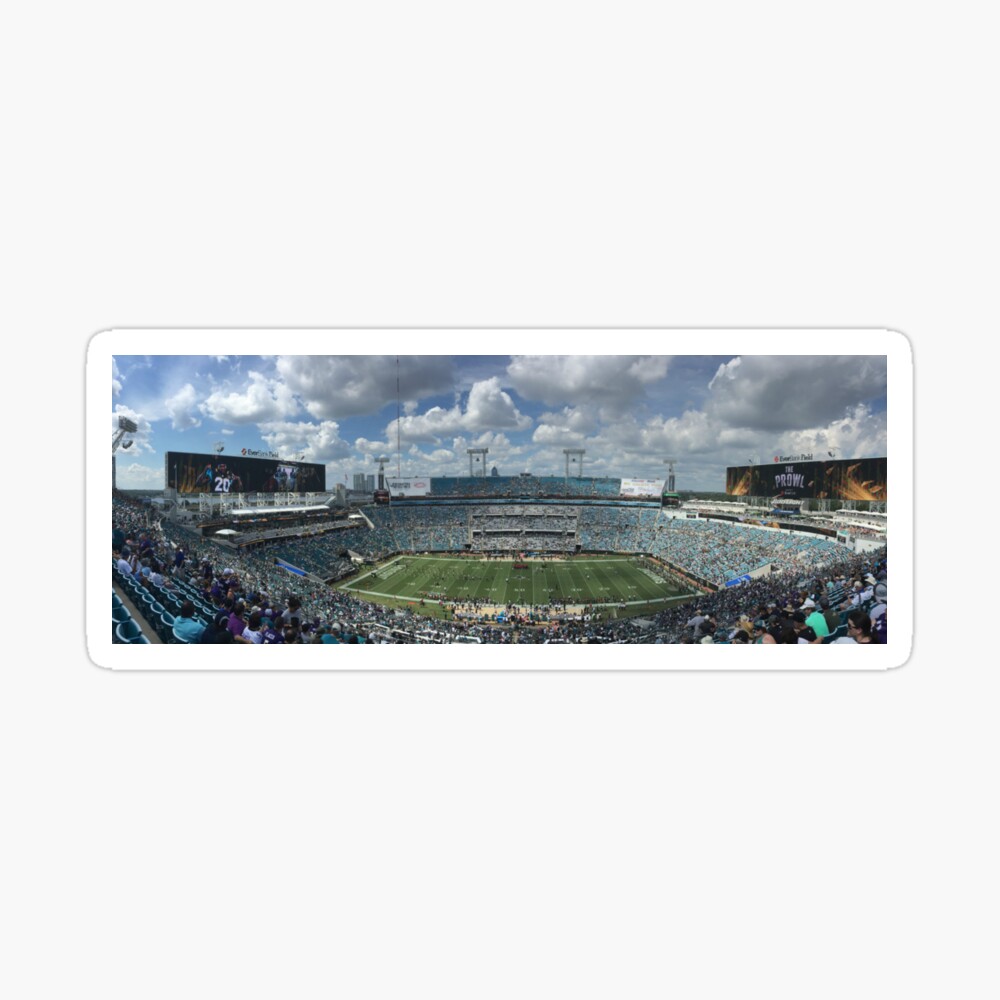 Jacksonville Jaguars Panoramic Poster - TIAA Bank Field