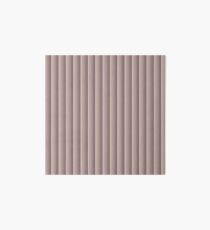 Black Currant Stripe Art Board Print