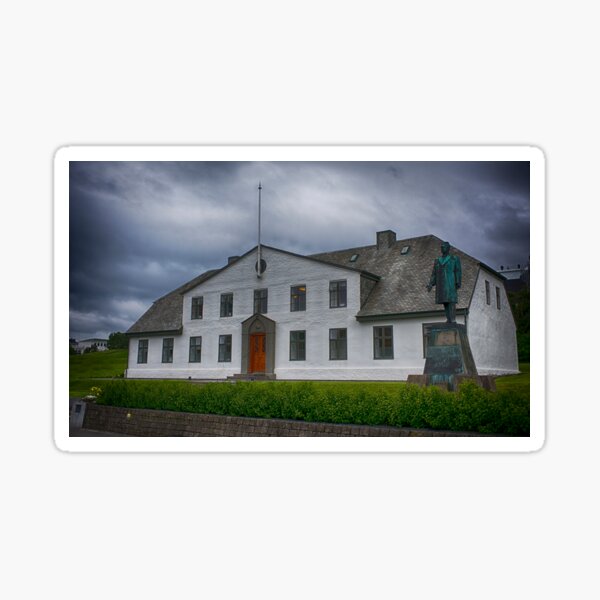 Prime Ministers House, Iceland Sticker