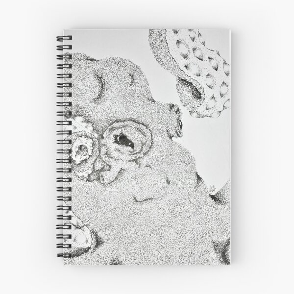 Item preview, Octopus Inked Drawing B & W  designed and sold by Luperva.