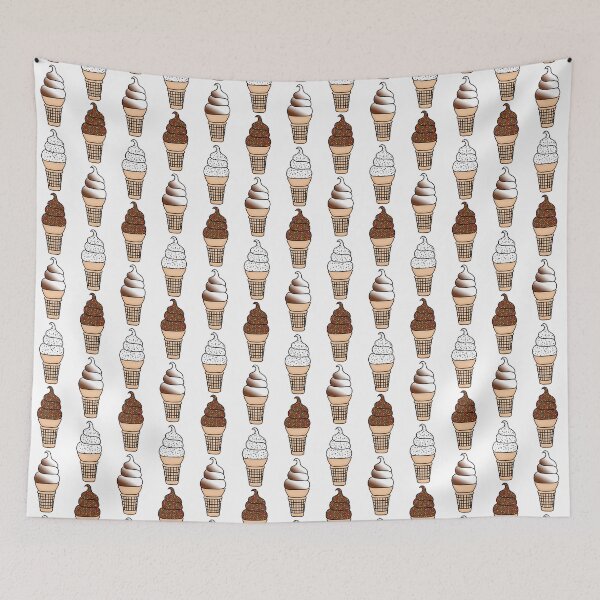 Item preview, Ice Cream Lover Chocolate w/ Sprinkles, Vanilla with Chocolate Chip or Oreo, Vanilla Chocolate Twist designed and sold by PLLDesigns.