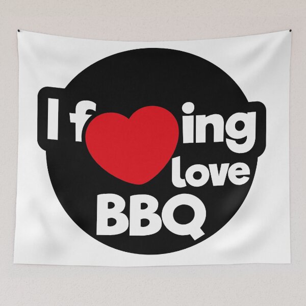 Item preview, I love BBQ designed and sold by Coops Clothing.