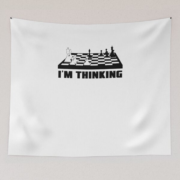 Item preview, I'm Thinking Chess V3 designed and sold by TeeTimeGuys.