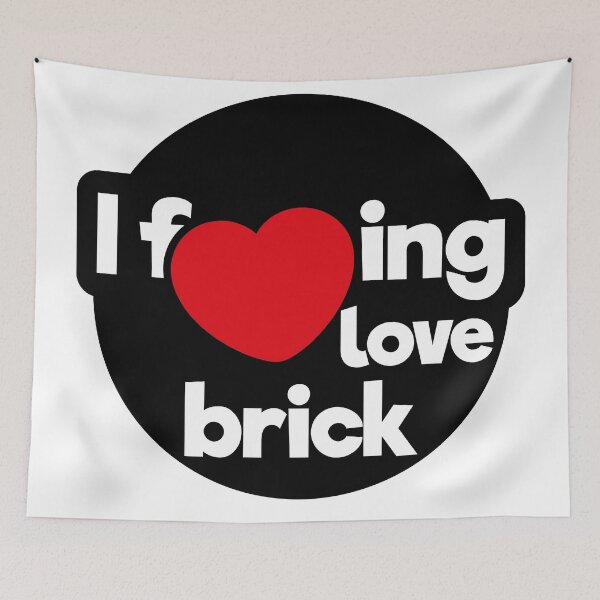 Item preview, I love brick designed and sold by Coops Clothing.