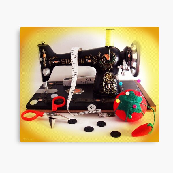 Sewing Machine Wall Art Redbubble