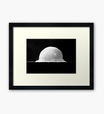 Trinity Nuclear Test Bombe Feuerball - 1945 Gerahmtes Wandbild