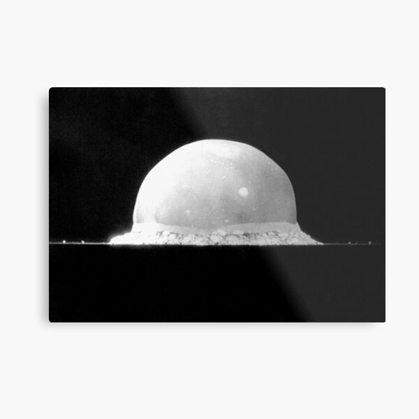 Trinity Nuclear Test Bomb Fireball - 1945 Metal Print