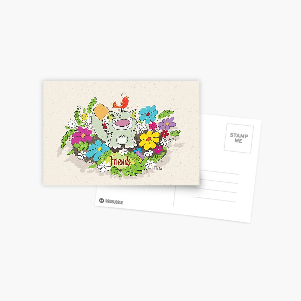 Friends Postcard