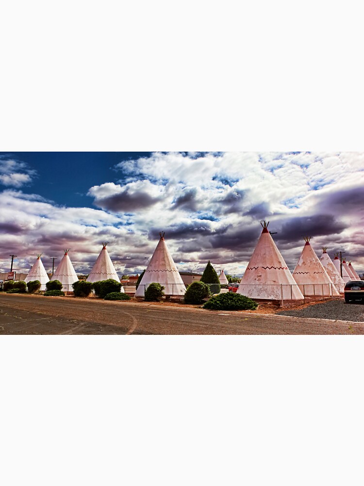Thumbnail 7 of 7, Classic T-Shirt, Route 66 Wigwam Motel designed and sold by Warren Paul Harris.