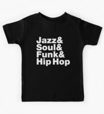 Jazz & Soul & Funk & Hip Hop Kids Tee