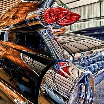 Artwork thumbnail, 59 Cadillac Tail Fin - 59 Caddy 3 by WarrenPHarris