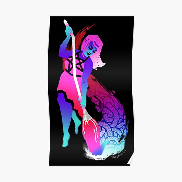 Paint Witch Poster
