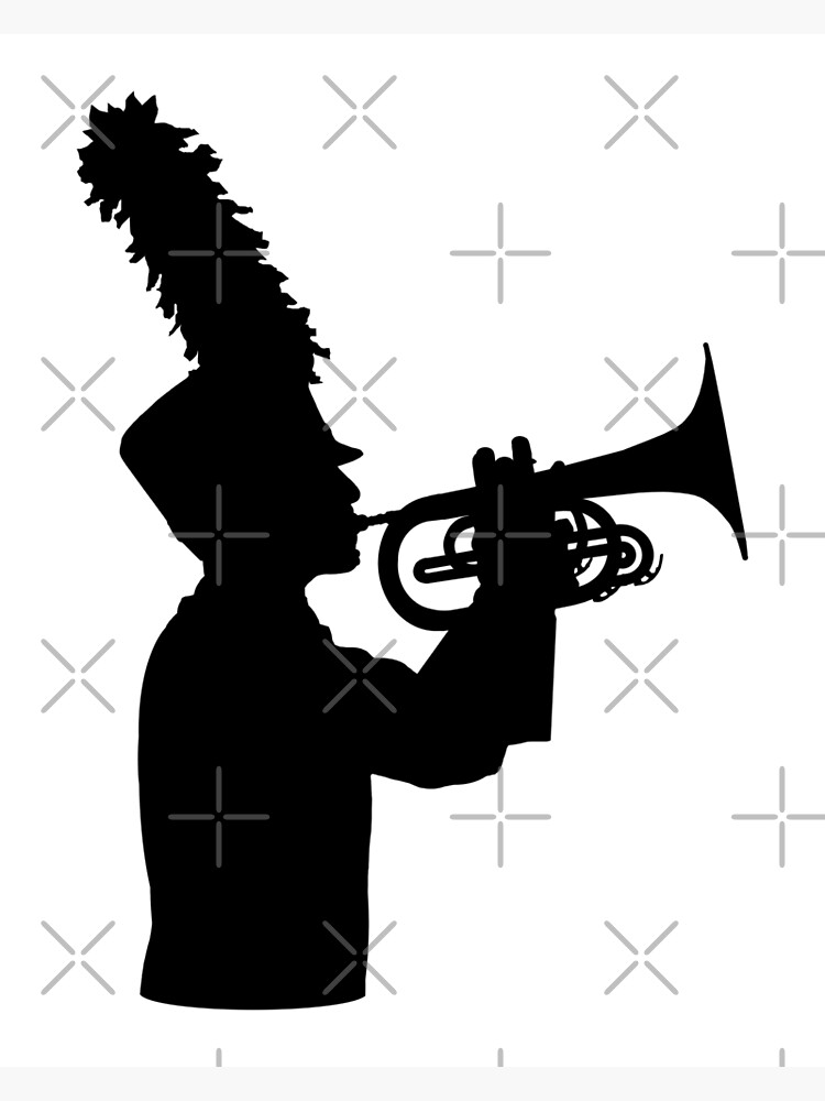 "Marching Band Mellophone" Poster by Vistascribe Redbubble