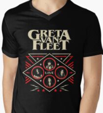 Greta murei Van Fleet 2018 Men's V-Neck T-Shirt