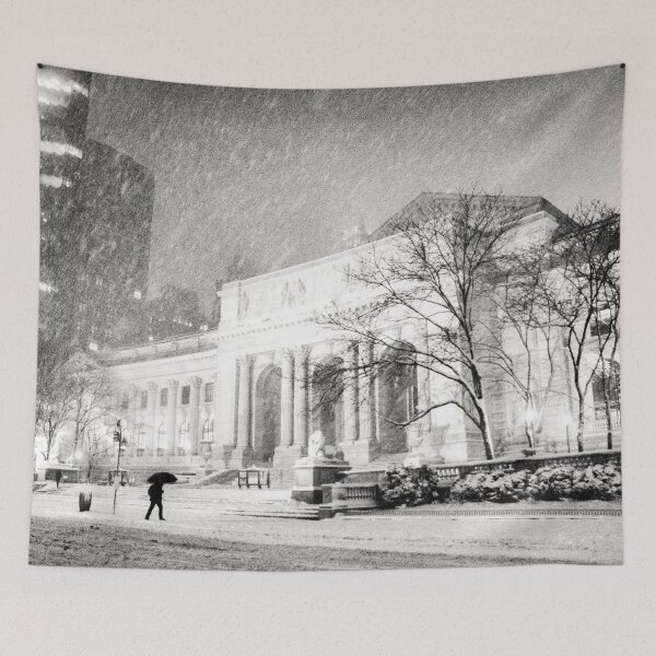 Item preview, Winter Night - 5th Avenue - New York City designed and sold by Vivienne Gucwa.
