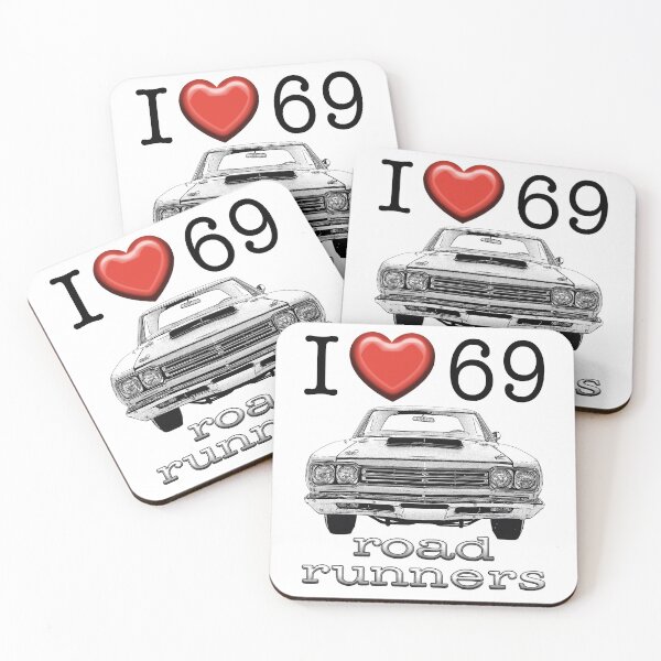 Item preview, Me encanta el Road Runner del 69 designed and sold by CoolCarVideos.