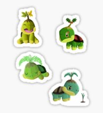 Turtwig Variant Sticker Set Sticker