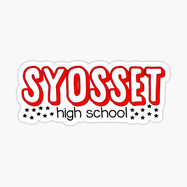 "Syosset high school stars" Sticker for Sale by AlexPrevor Redbubble