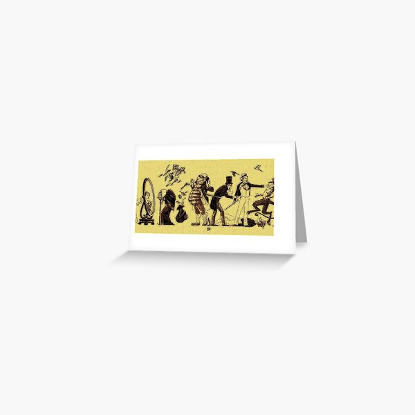 A Trick of the Tail Greeting Card