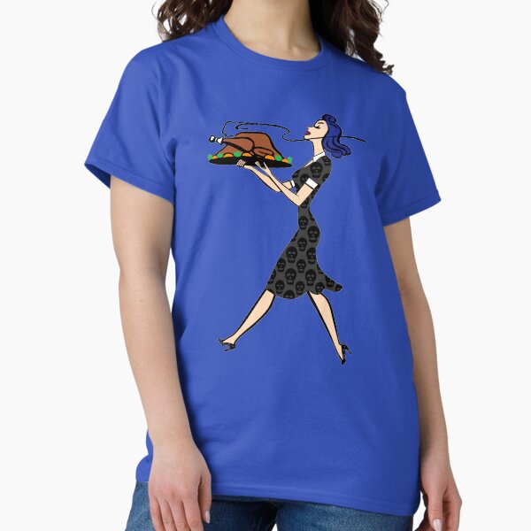 Item preview, thanksgiving 1950s goth housewife designed and sold by Gossip Rag.
