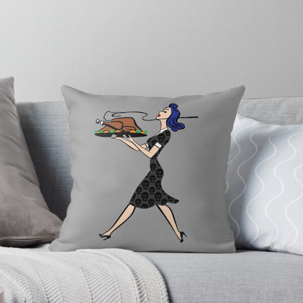 Item preview, thanksgiving 1950s goth housewife designed and sold by Gossip Rag.