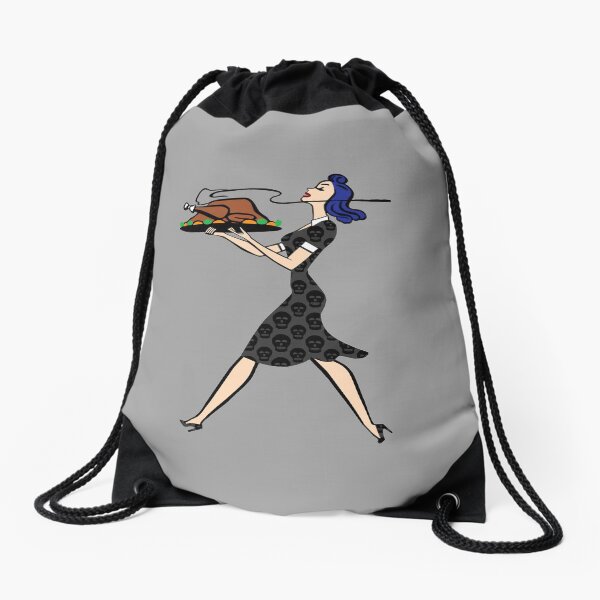 Item preview, thanksgiving 1950s goth housewife designed and sold by Gossip Rag.