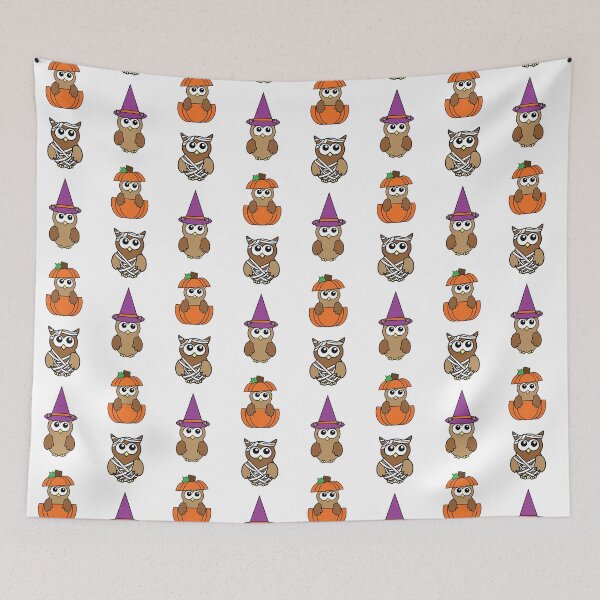 Item preview, Fall Owls, Halloween Owls, Witch, Mummy, & Pumpkin designed and sold by PLLDesigns.