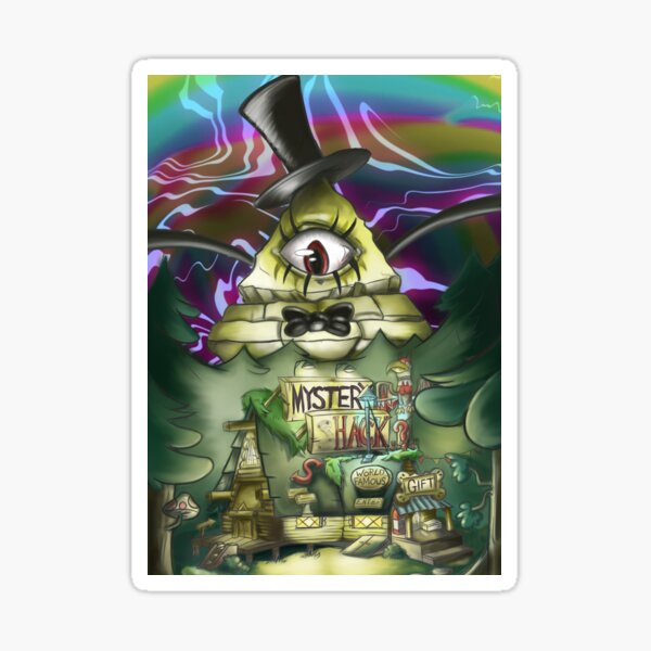 Gravity Falls Cipher invasion Sticker