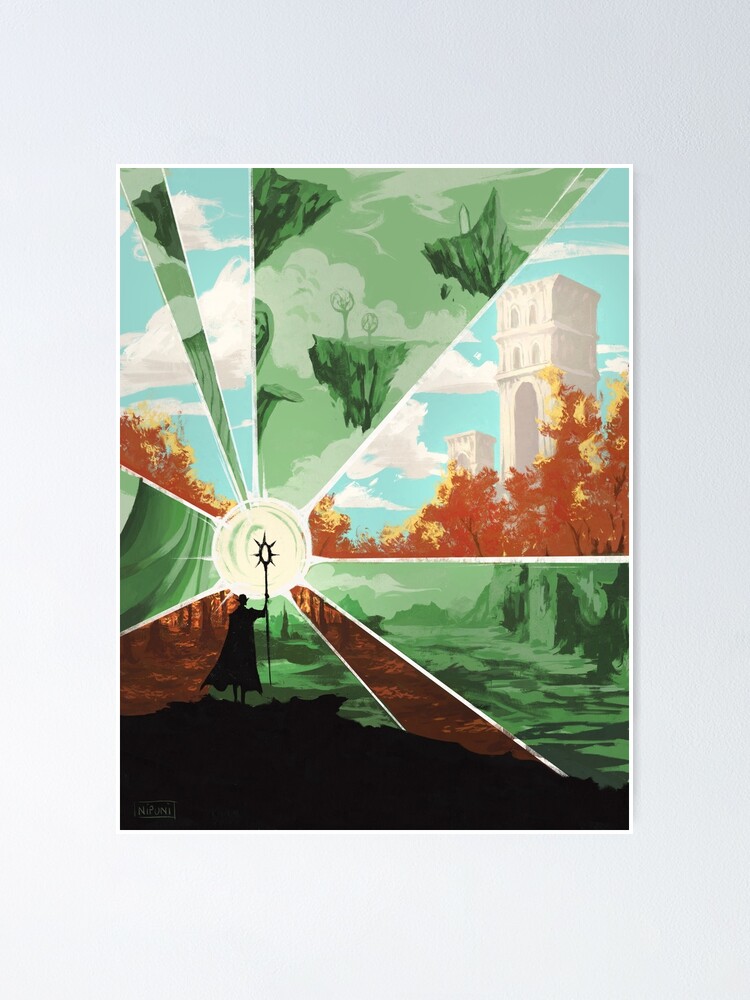 Alternate view of the world that wakes and the world that dreams Poster