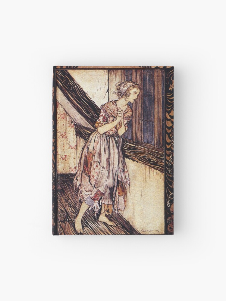 Cuaderno de tapa dura «Cenicienta - Hermanos Grimm - Arthur Rackham» de  forgottenbeauty | Redbubble