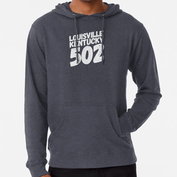 Louisville University The ville j American men's X-Large gray hoodie  sweatshirt