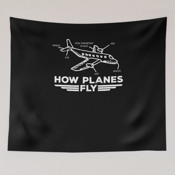Item preview, Funny How Planes Fly Aviation Pilot Aerospace Engineer Shirt designed and sold by LookTwice.